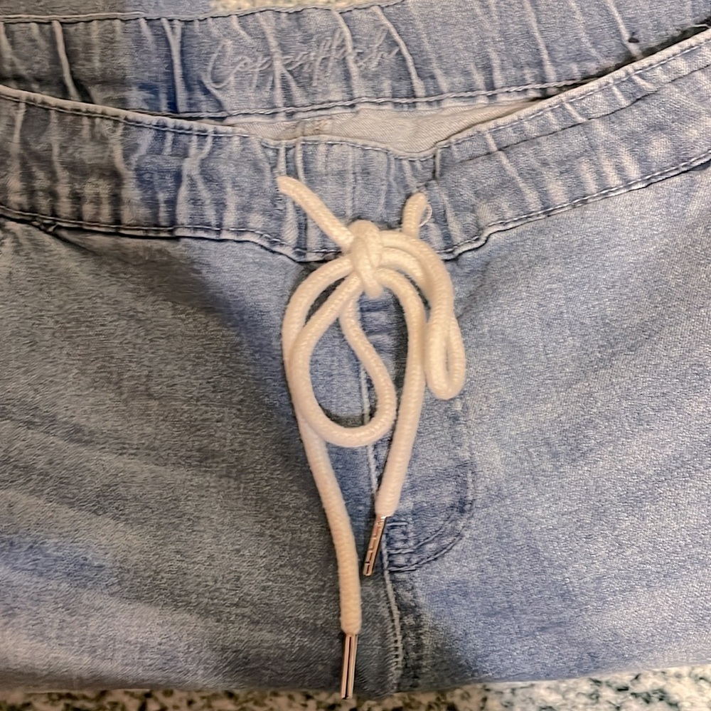 Blue Jean drawstring joggers - Picture 4 of 6